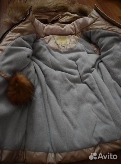 Зимняя куртка для девочки новая 104