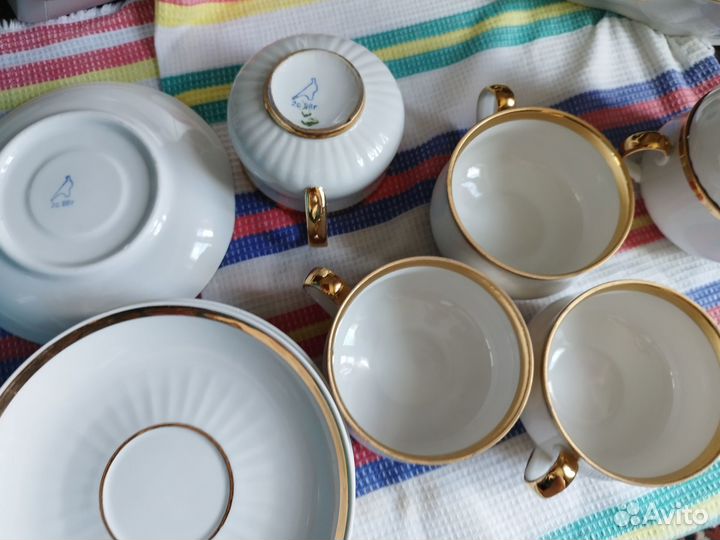 Чайный сервиз СССР Дулево