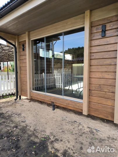 Остеклениедля террас из стекла