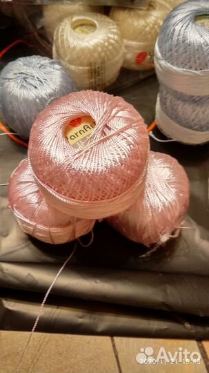 Нитки шелковые