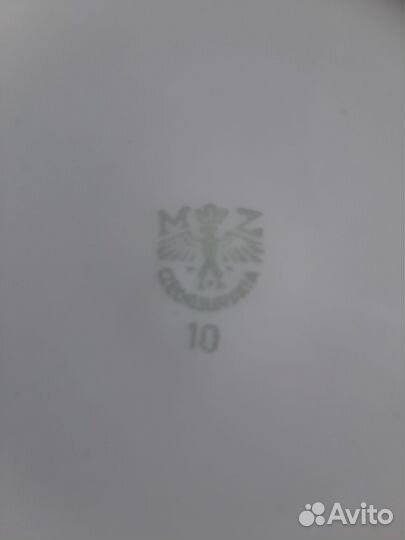 Фарфоровые тарелки Чехословакия 6 штук