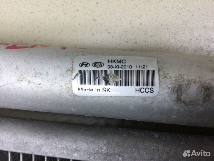 Радиатор кондиционера (конденсер) Kia Sorento 2009