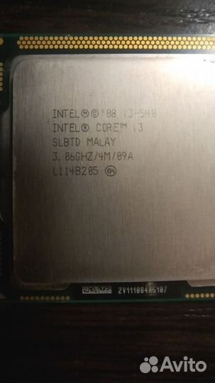 Процессор i3-540