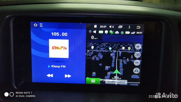 Штатная магнитола teyes CC2 тойота королла