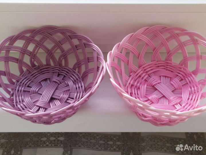 Новые плетеные корзинки