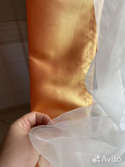 Комплект штор с тюлью