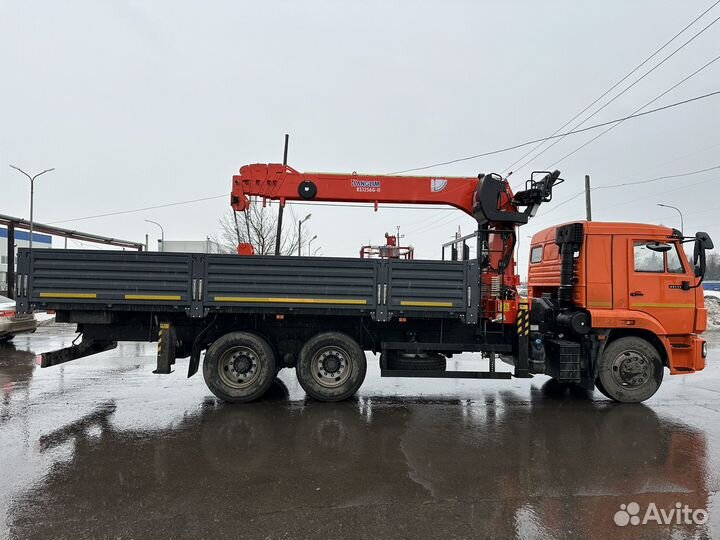 КАМАЗ 65115 с КМУ, 2024