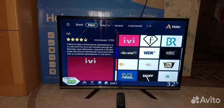 Haier.smart TV.Wi-Fi.32