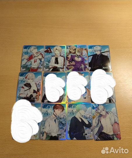 Карточки gossip nights и геншин