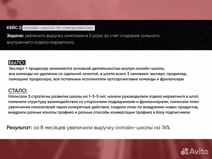 Отдел маркетинга под ключ, увеличение продаж