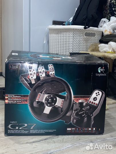 Коробка передач logitech g27 для игровых рулей