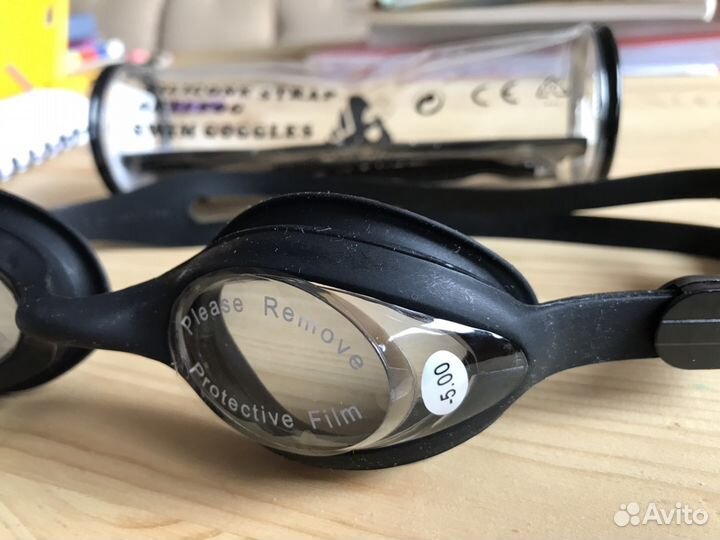 Очки для плавания с диоптриями