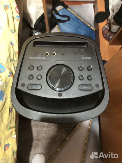 Портативная колонка bluetooth soundmax 1200watt