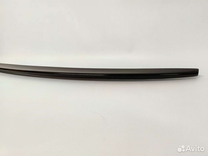 Audi A4 b8 спойлер чёрный глянец