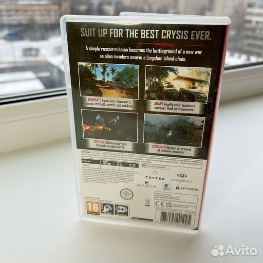 Crysis remastered nintendo switch