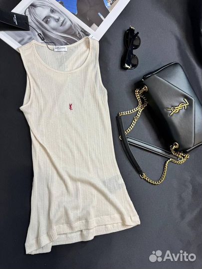 Майка Saint Laurent premium