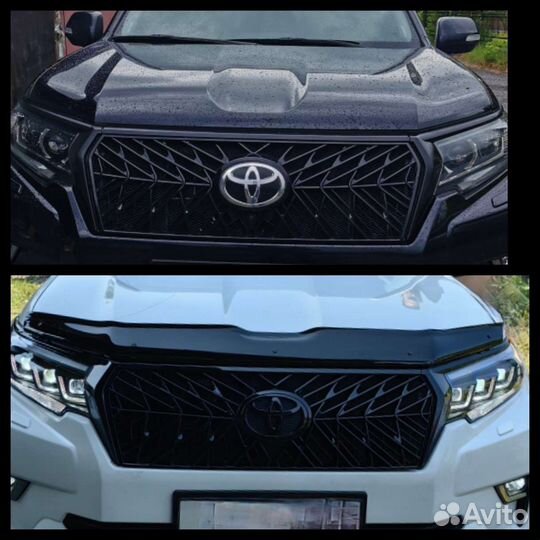 Решетка радиатора Toyota Prado