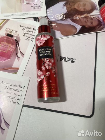 Спрей для телас шиммером Bath and Body works