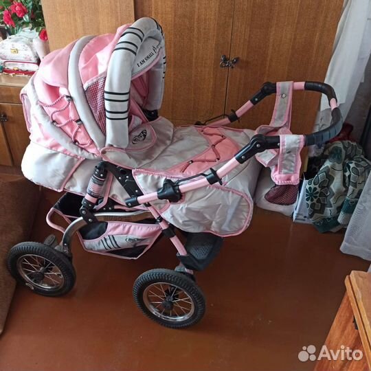 Детские коляски 3 в 1 бу трансформер