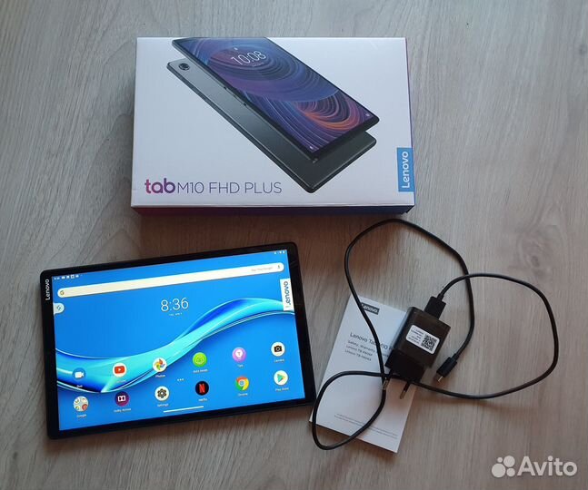 Планшет lenovo Tab M10 fhd plus