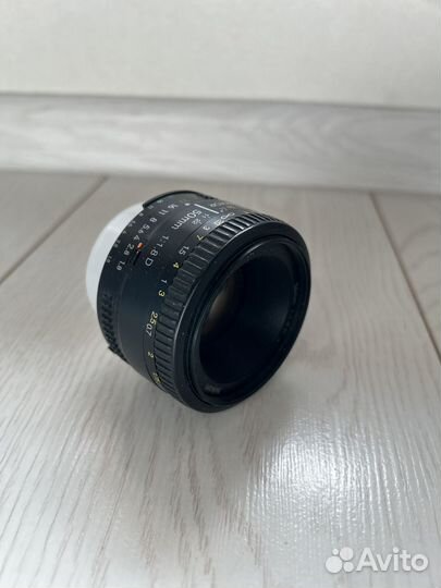 Объектив nikon 50mm f 1.8 af