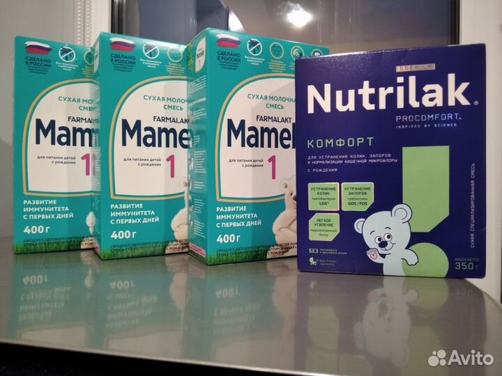 Смесь mamelle, nutrilak