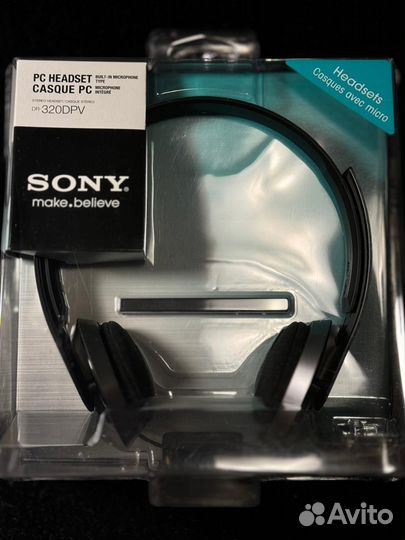 Стереонаушники с микрофоном