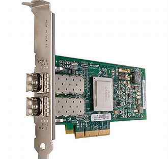 Адаптер QLE2562-CK Qlogic 8Gbps dual-port FC x4/x8