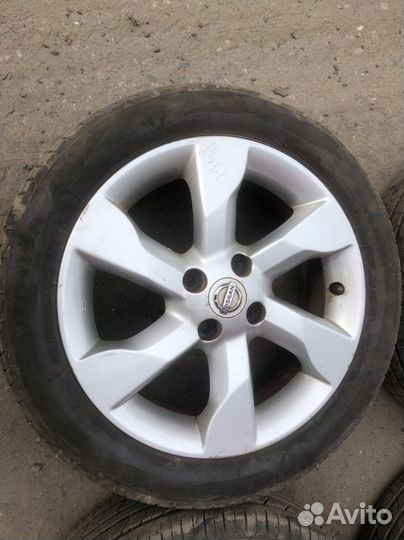 Комлпект колес Nissan note r16