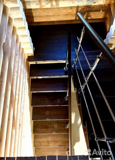 Лестница из листового металла