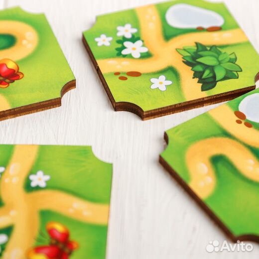 Головоломка Составь дорожку, мамы и детеныши