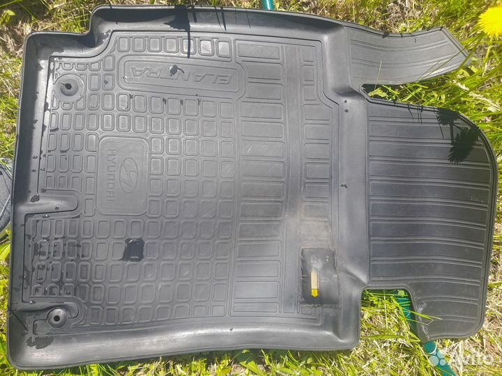 Коврики резиновые (комплект) хендай элантра мд