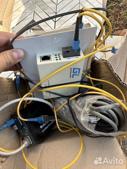 Media converter 10/100 base