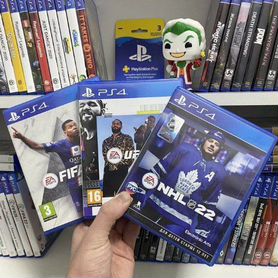 FC24, UFC 4, NHL 23, FIFA 23, PS4 PS5 рус. яз