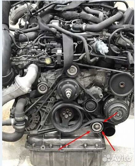 Ролик обводной Mercedes-Benz Sprinter W906 OM651