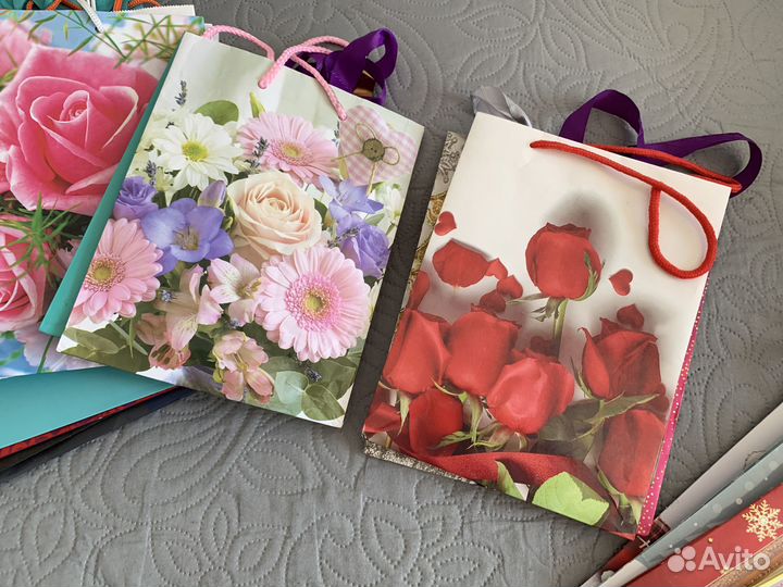 Бумажные подарочные пакеты Подарочные пакетики