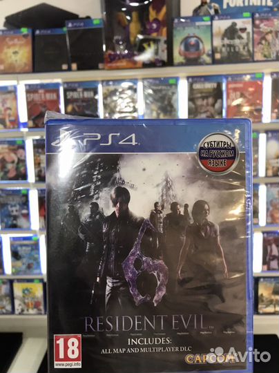 Resident evil 6 ps4