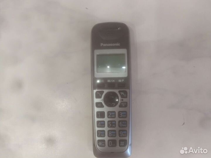 Радиотелефон Panasonic KX-TG2511 серый металлик