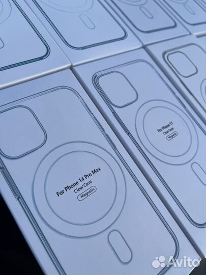 Оригинал Чехол на iPhone 11/12/13/14/15 MagSafe