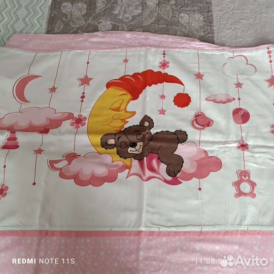 Постельные принадлежности для детской кроватки