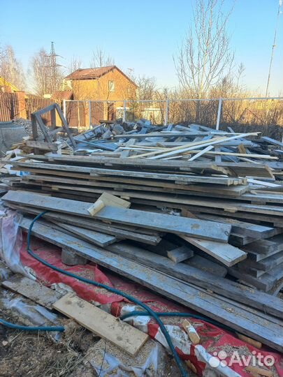 Дрова, доски