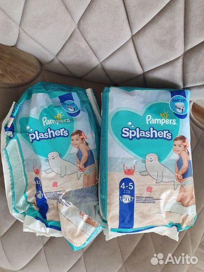 Подгузники трусики для плавания Pampers разм. 4-5