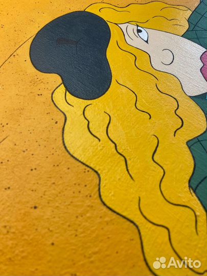 Картина акрилом на холсте