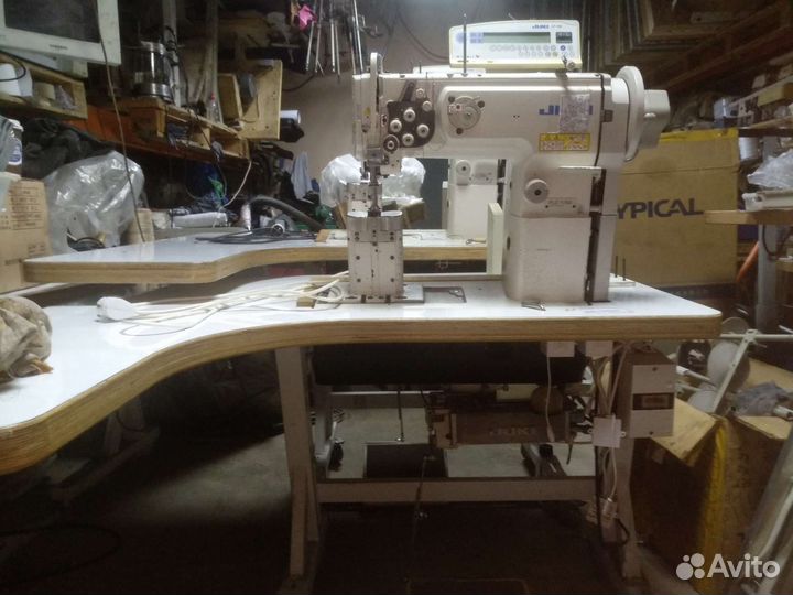 Juki PLC-1760 двухиголка колонковая швейная машина