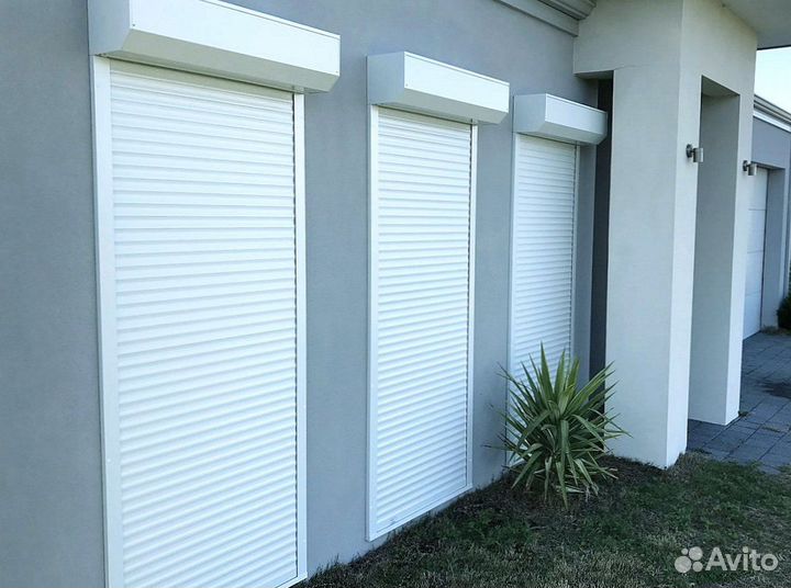 Рольставни на окна наружные