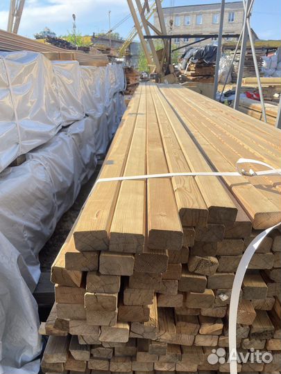 Брусок Лаги из лиственницы. Экспорт