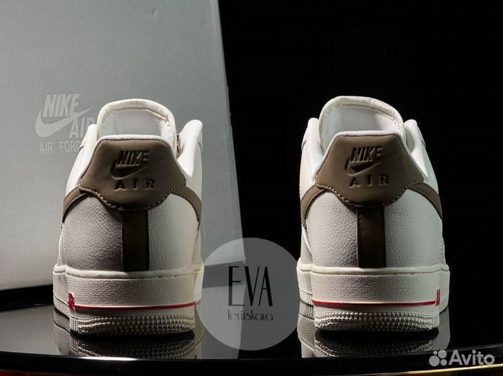 Кроссовки Nike Air Force 1 Low White Brown