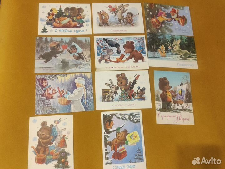 Открытки Зарубин СССР