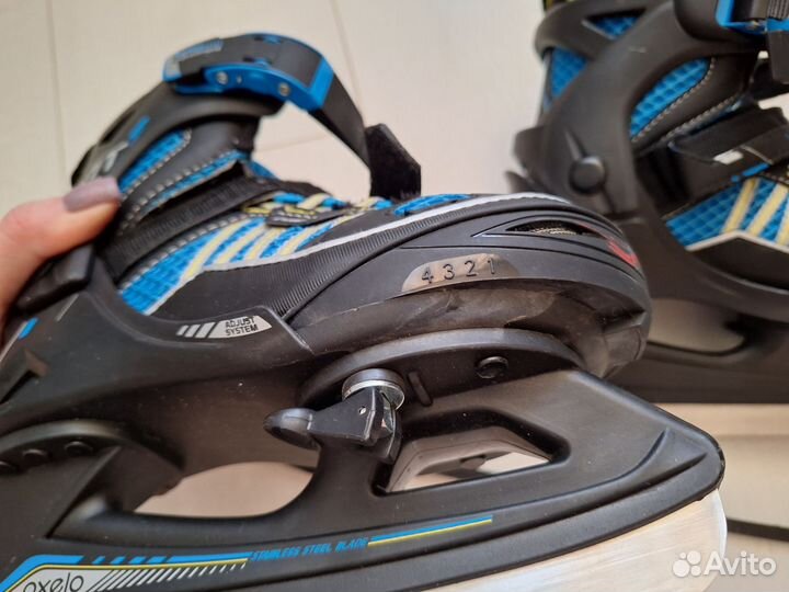 Коньки раздвижные на мальчика Oxelo 29-32