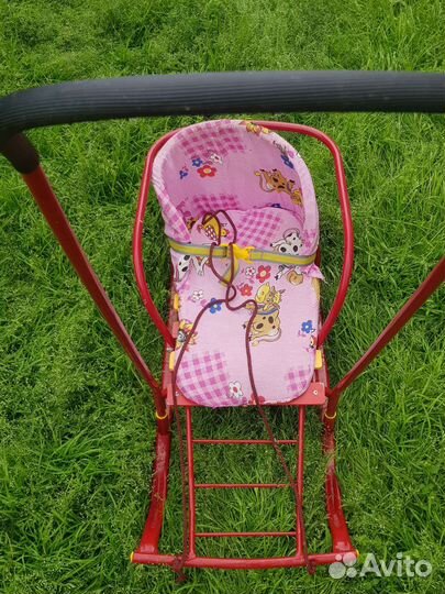 Детские зимние санки